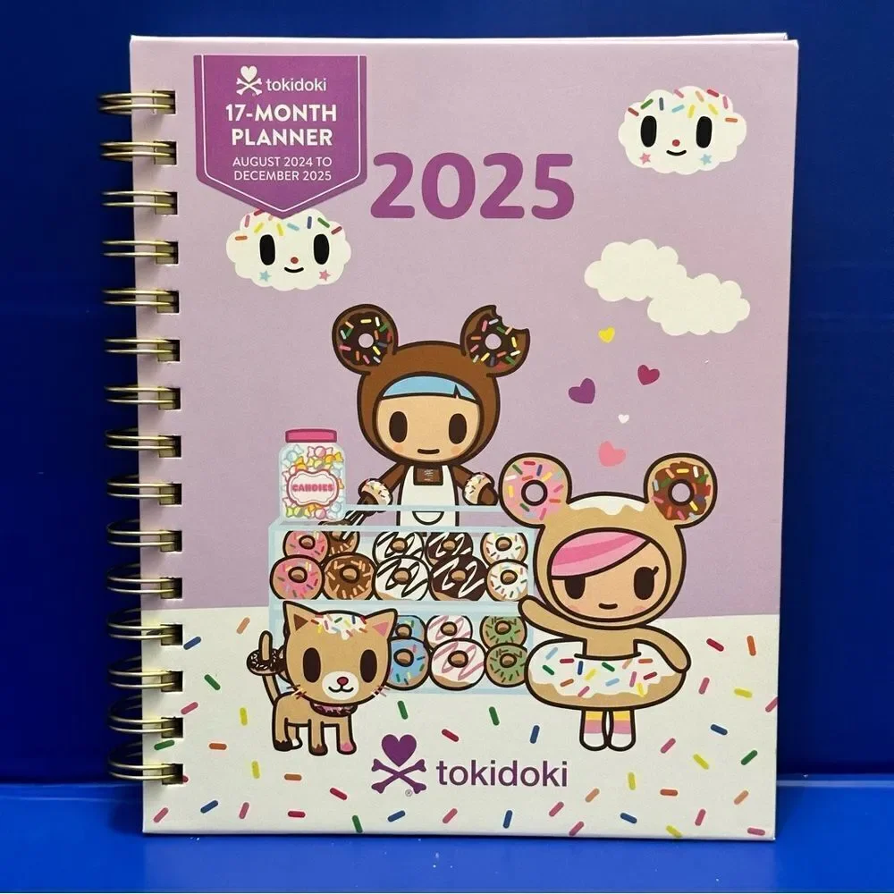 Tokidoki 2025 Planner Donutella and Unicorn